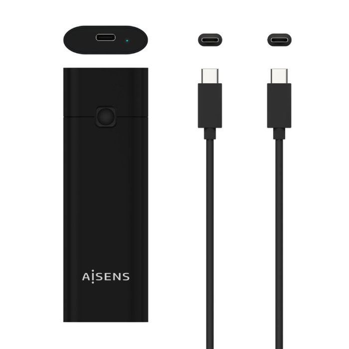Aisens Caja Externa M.2 NVMe ASM2-020B USB 3.2 Gen2 Negra Aisens Caja Externa M.2 NVMe ASM2-020B USB 3.2 Gen2 Negra